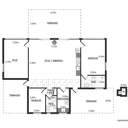 With Privat Garden Near The *