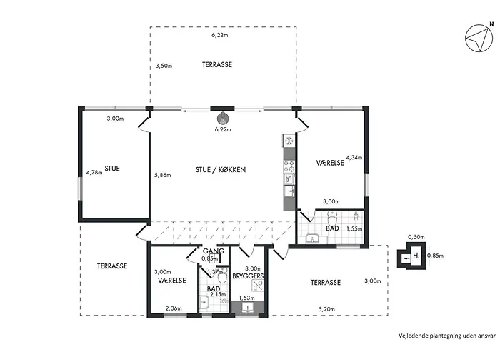 With Privat Garden Near The *